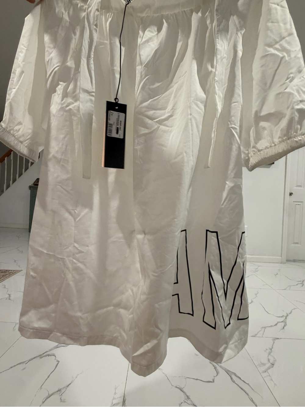 Shop Art White Poplin Dress 🤍